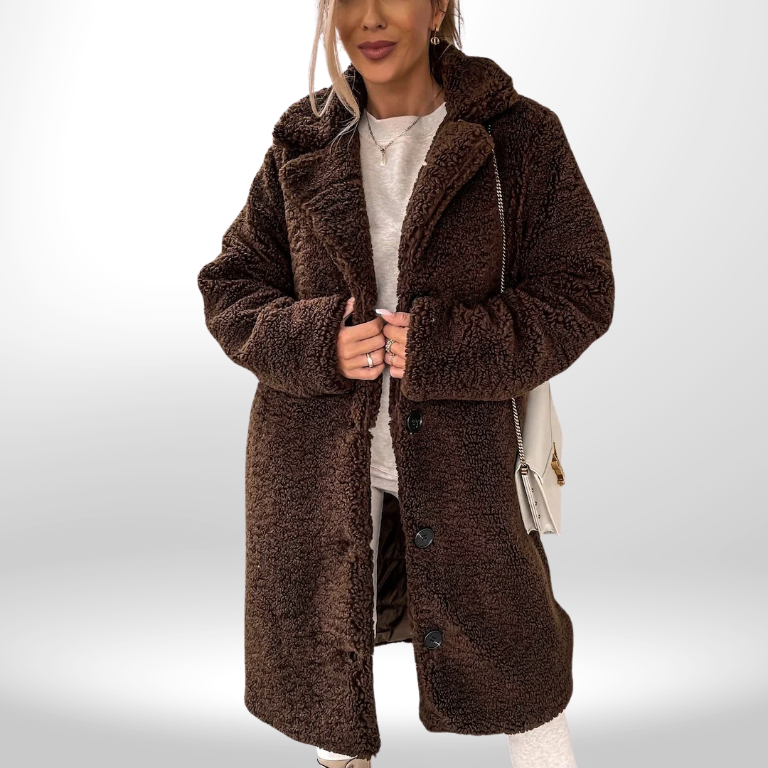 Emma™ | Pehmeä Teddy-takki – Lämmin, Tyylikäs & Mukava
