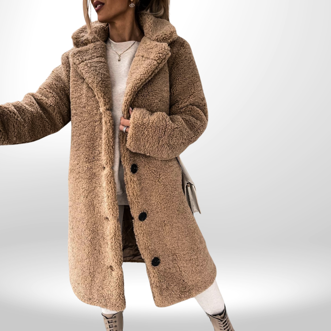 Emma™ | Pehmeä Teddy-takki – Lämmin, Tyylikäs & Mukava