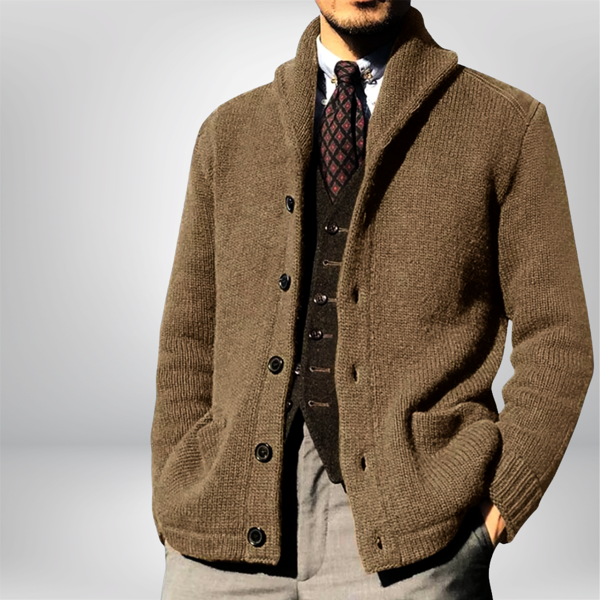 James™| Tyylikäs Villatakki Jokaiselle Miehelle