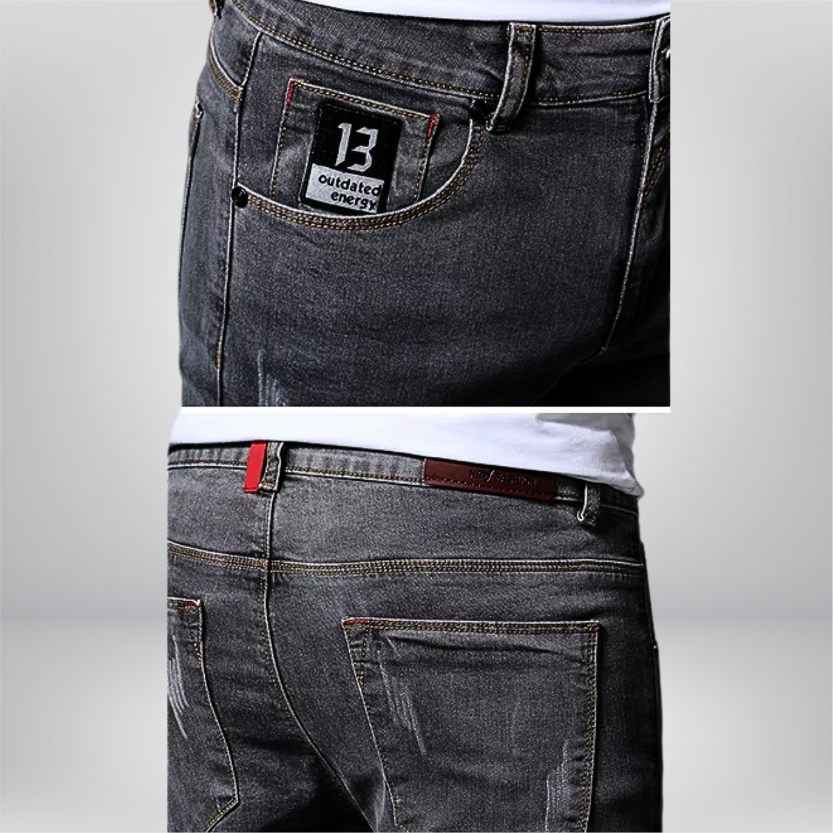 James™ | Slim Fit Designer-farkut Miehille